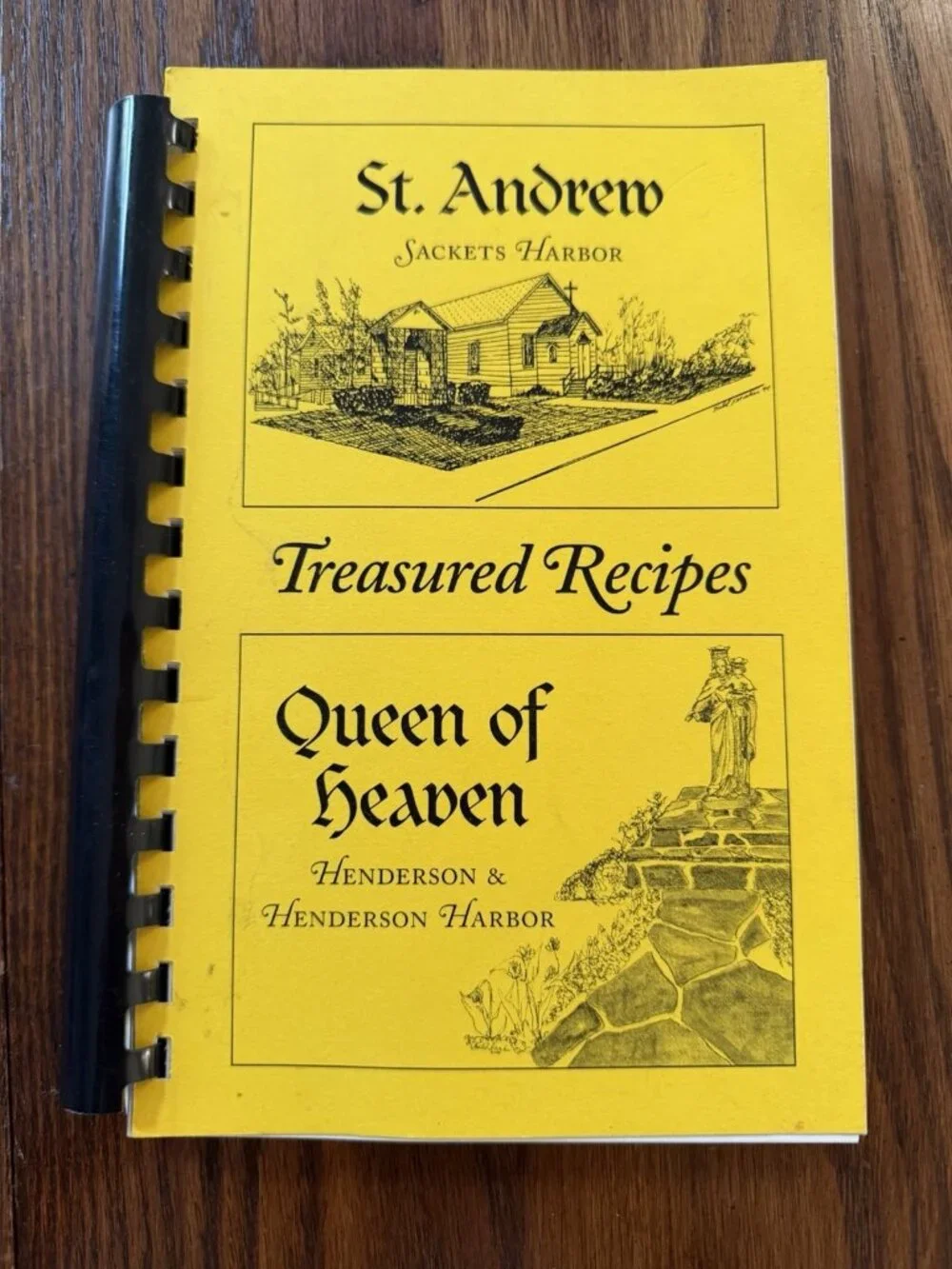 St Andrew Sackets Harbor Treasured Recipes Queen Of Heaven Henderson Harbor